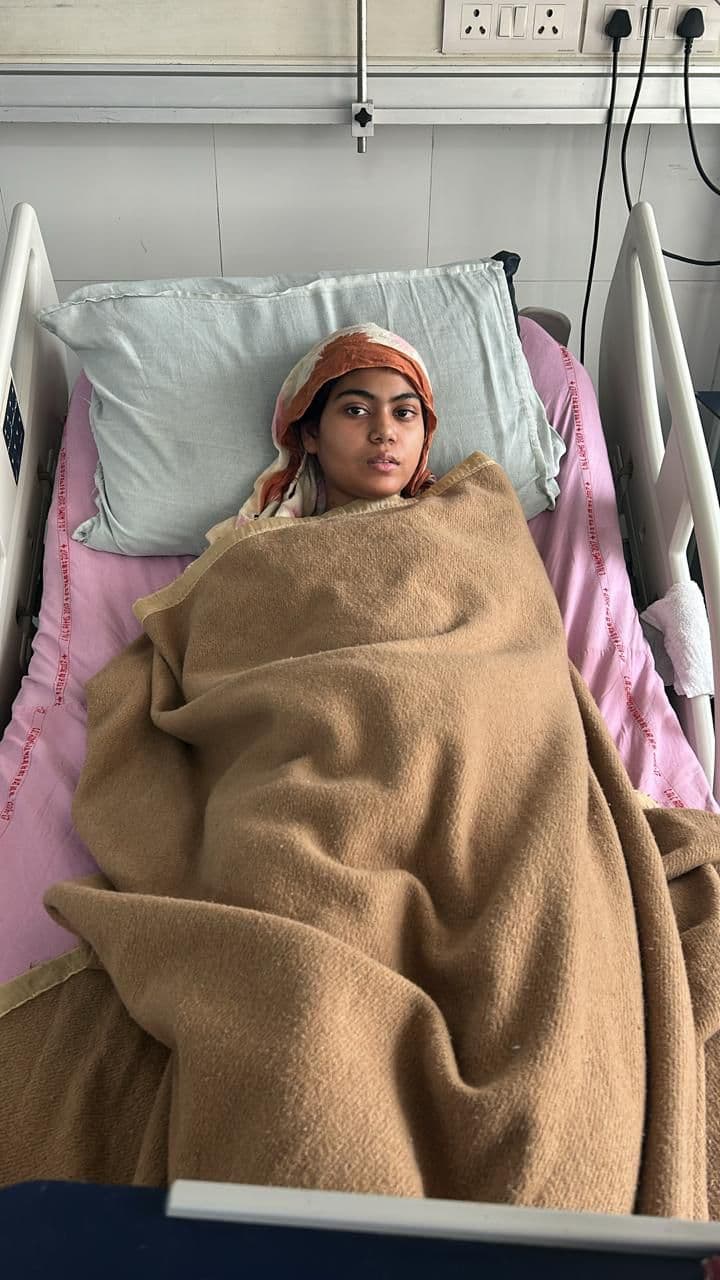 Helping patients at AIIMS Delhi